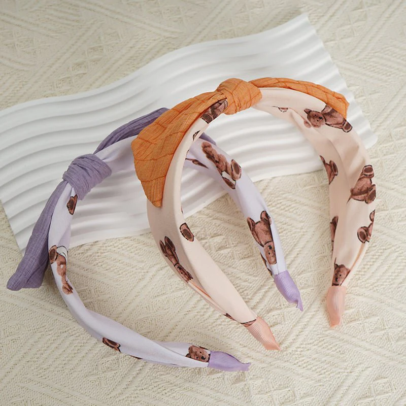 عصابة رأس مزخرفة بعقدة ناعمة - Image 7