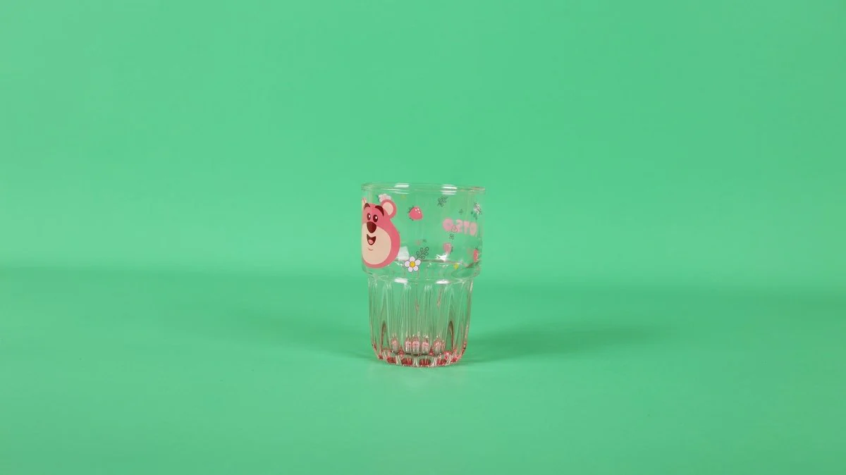 كوب زجاج شفاف من سلسلة لوتسو - Image 3