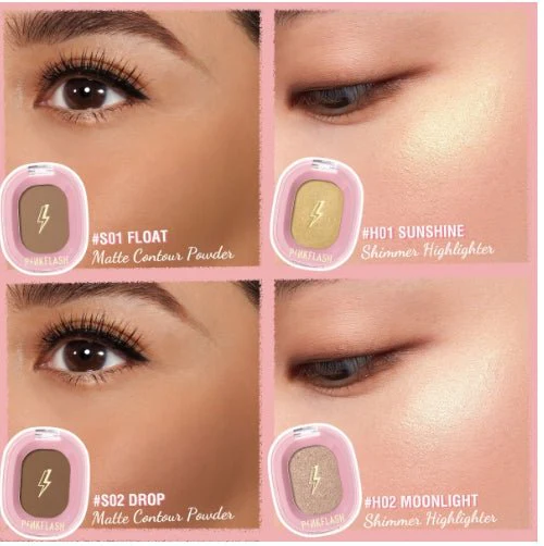 بودرة كونتور وهايلايتر Pinkflash - Image 2