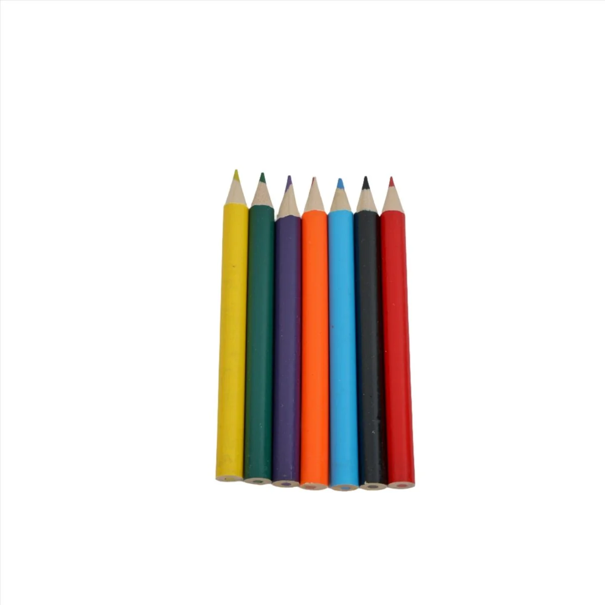 اقلام تلوين خشب صغيره 7 لون - Image 3