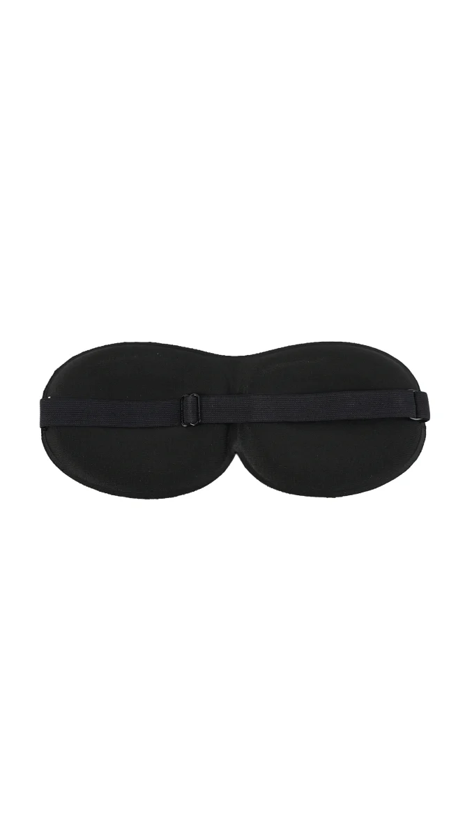 غطاء عيون للنوم أسود 3D - Image 4