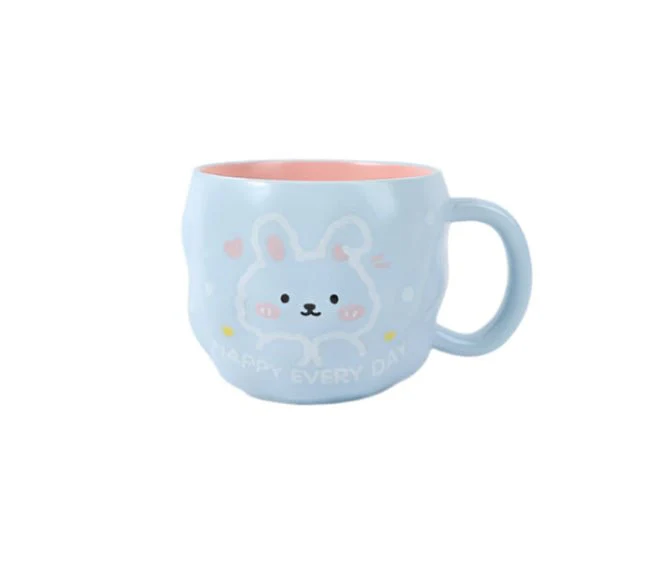 كوب سيراميك بتصميم دب كرتوني 400 مل - Image 2