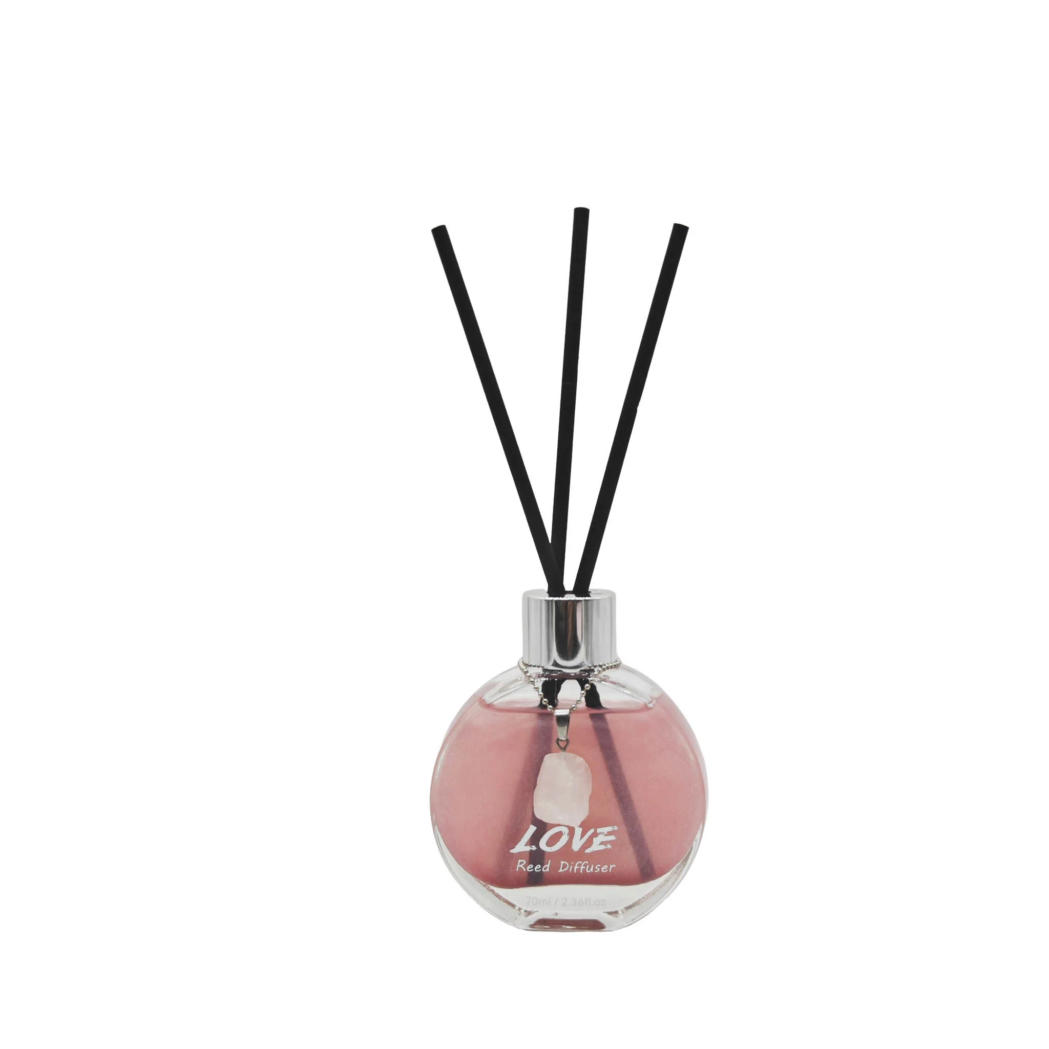 معطر أعواد الحجر المحظوظ برائحة الياسمين والورد مع قلادة - Image 3