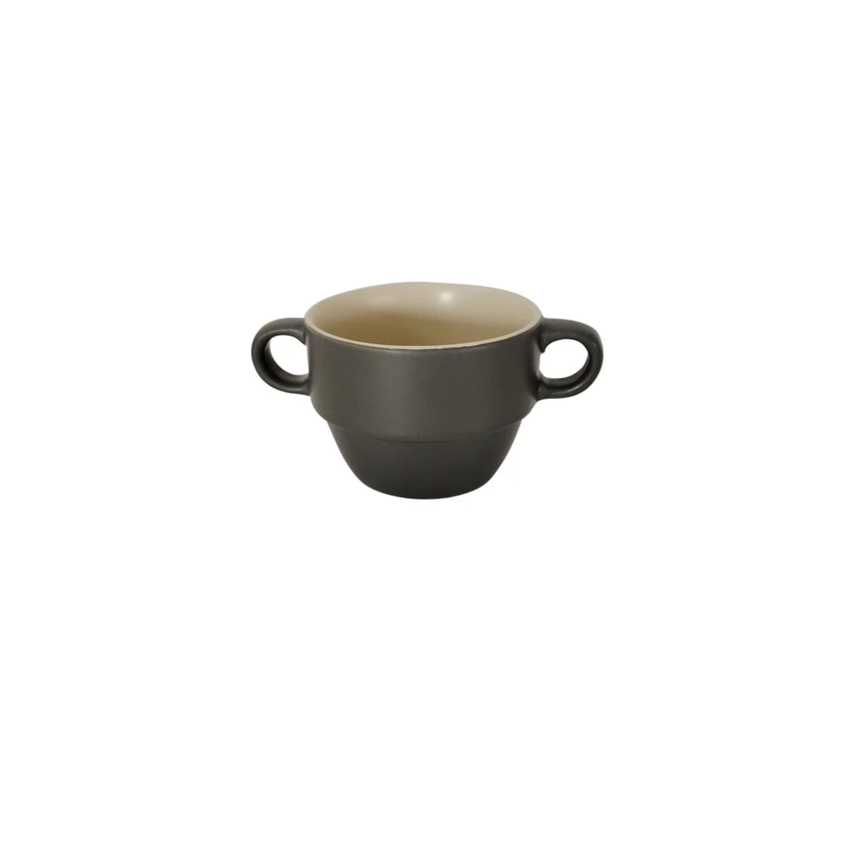 كوب سيراميك بتصميم عصري بمقبضين - Image 3