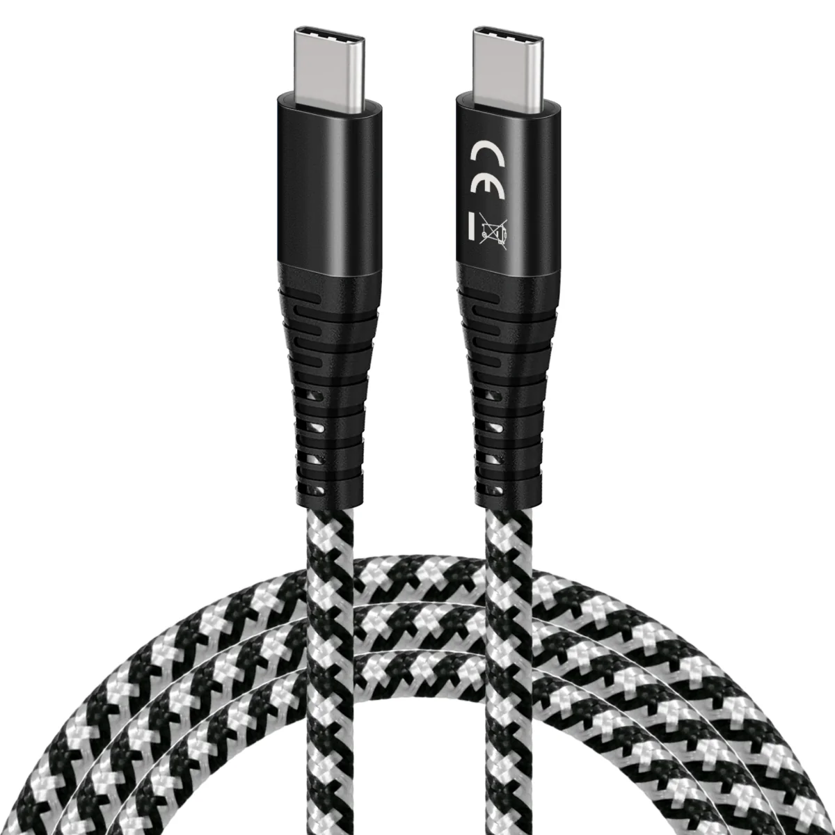 كابل USB-C مضفر 2م - 60W