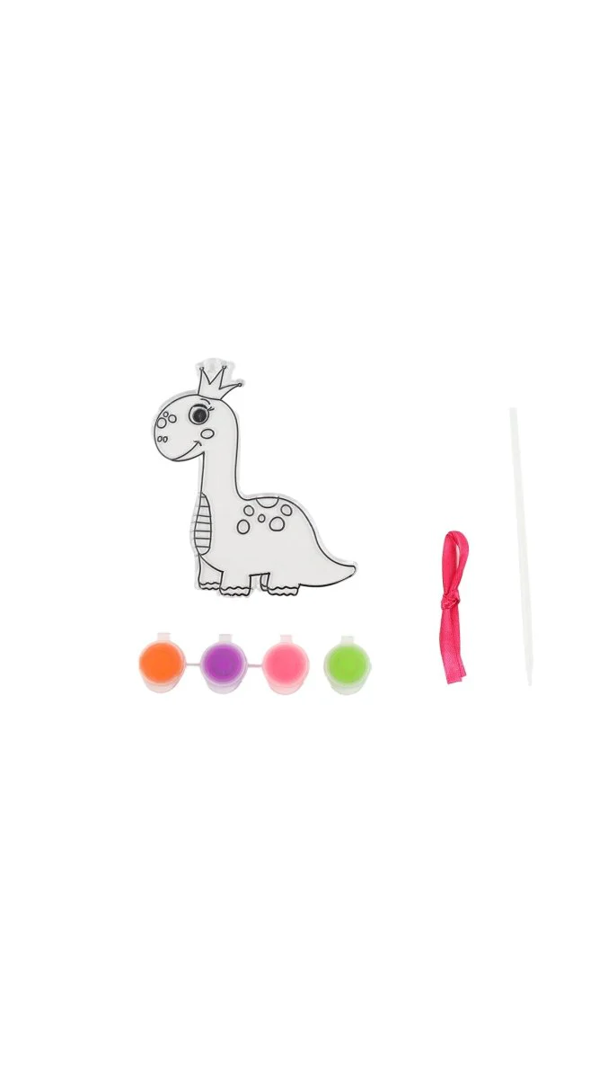 طقم تلوين DIY - فراشة وديناصور - Image 2