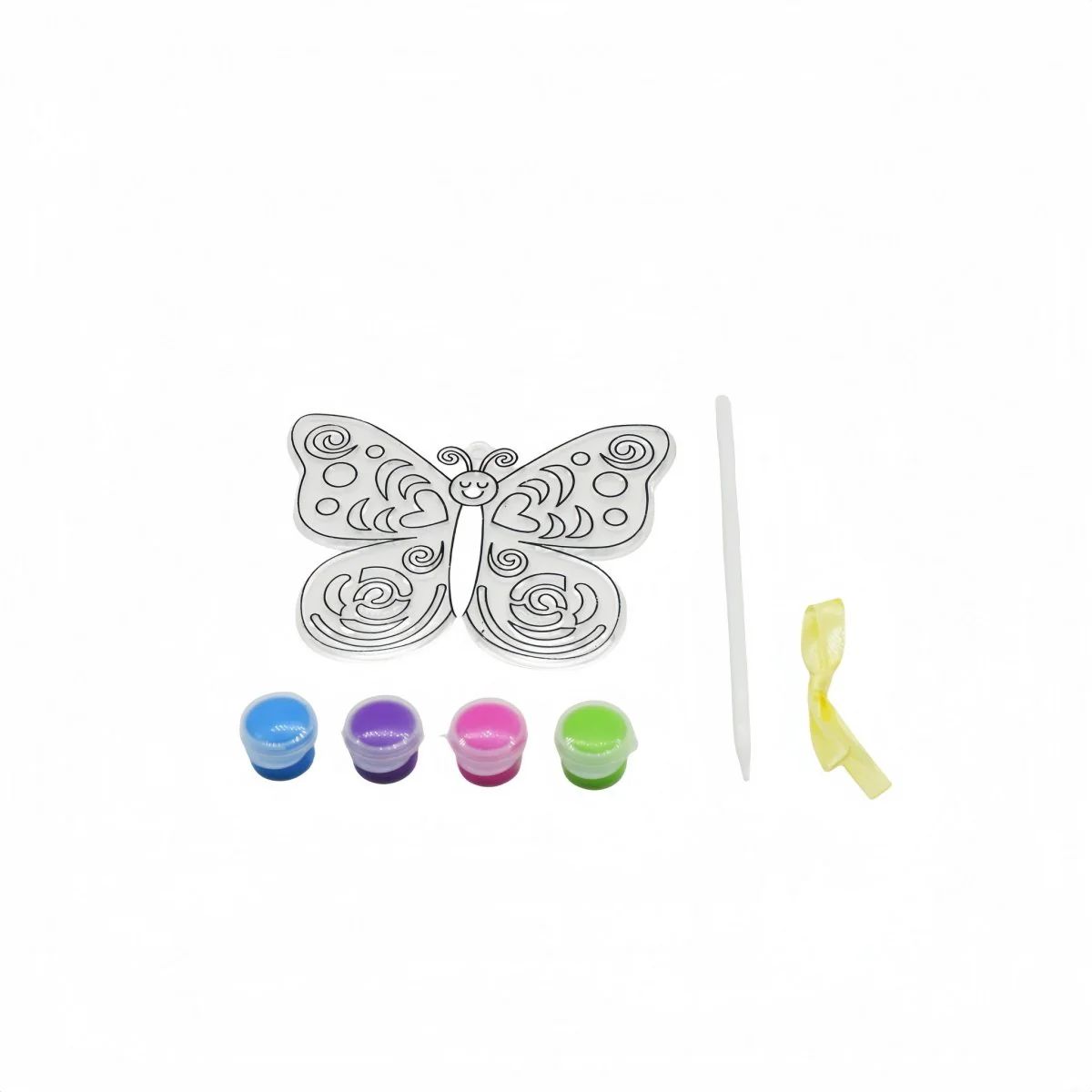 طقم تلوين DIY - فراشة وديناصور - Image 3
