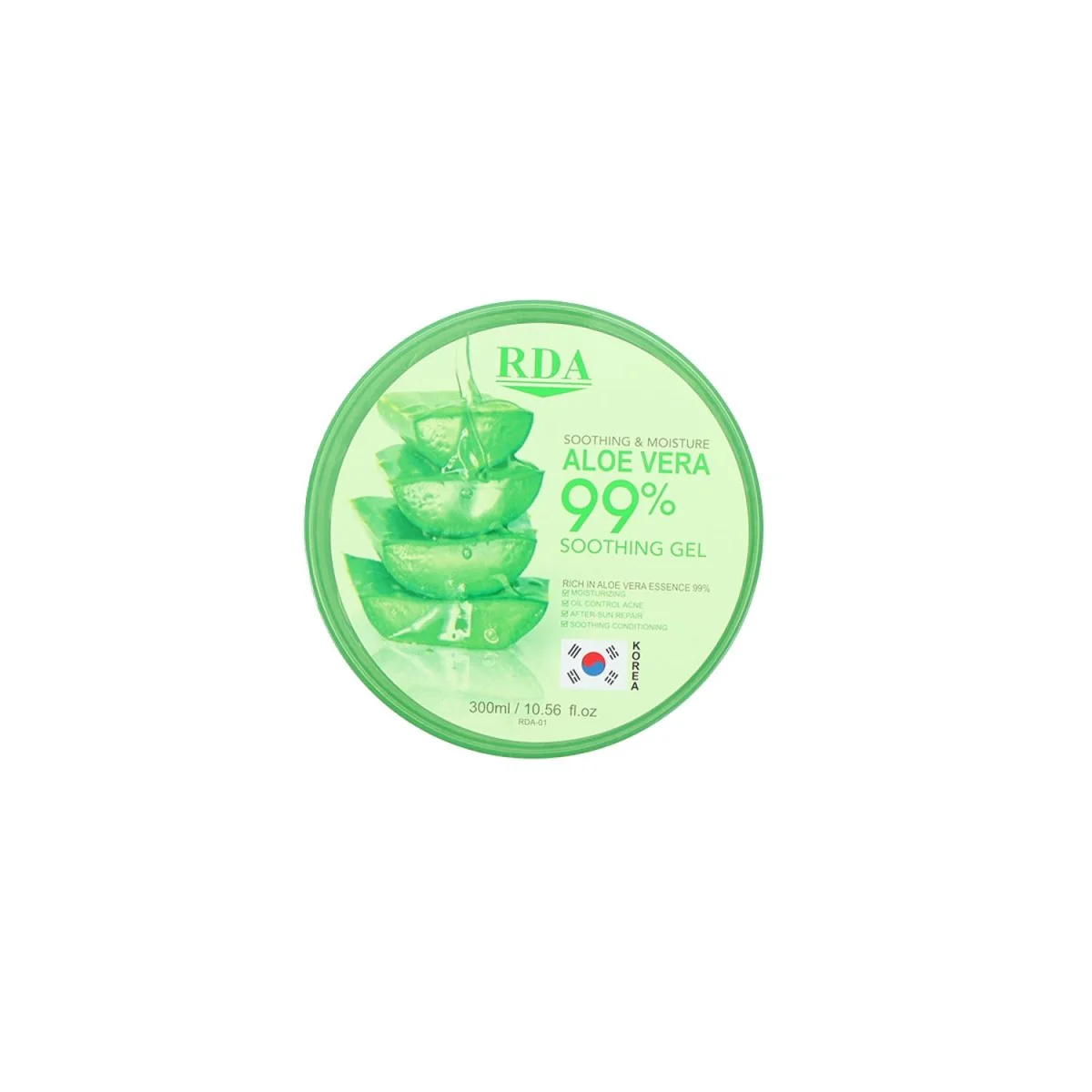 جل الصبار 99% لترطيب وتهدئة البشرة