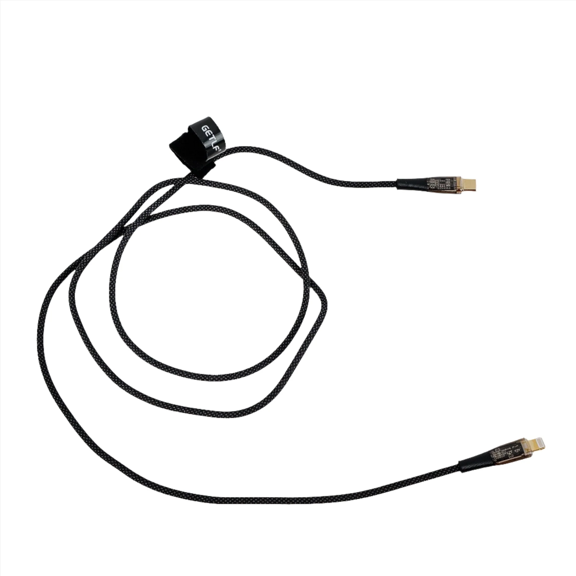 كابل شحن USB C إلى Lightning - أسود GTC040 - Image 4