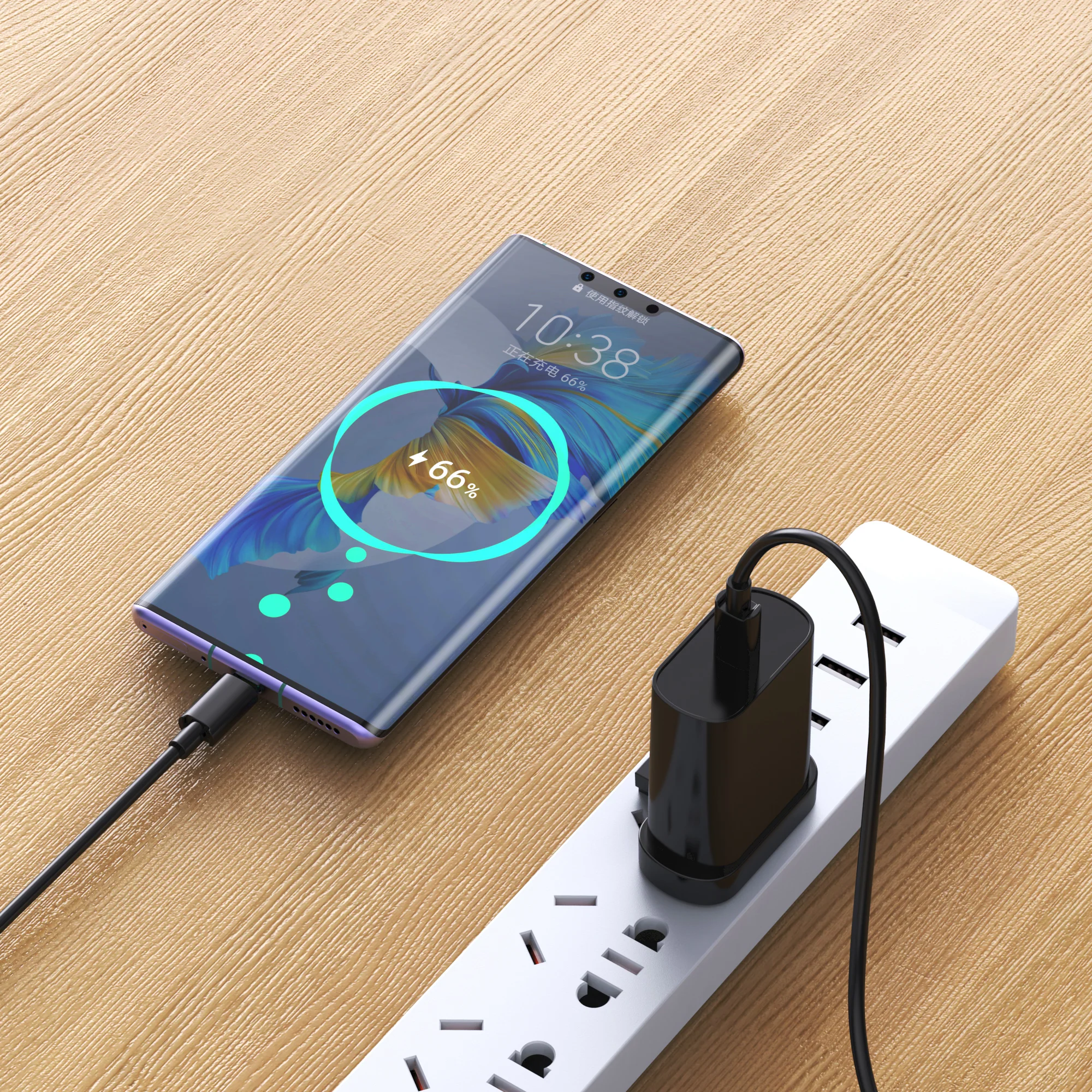 شاحن USB-C سريع 65 واط مع كابلين - Image 10