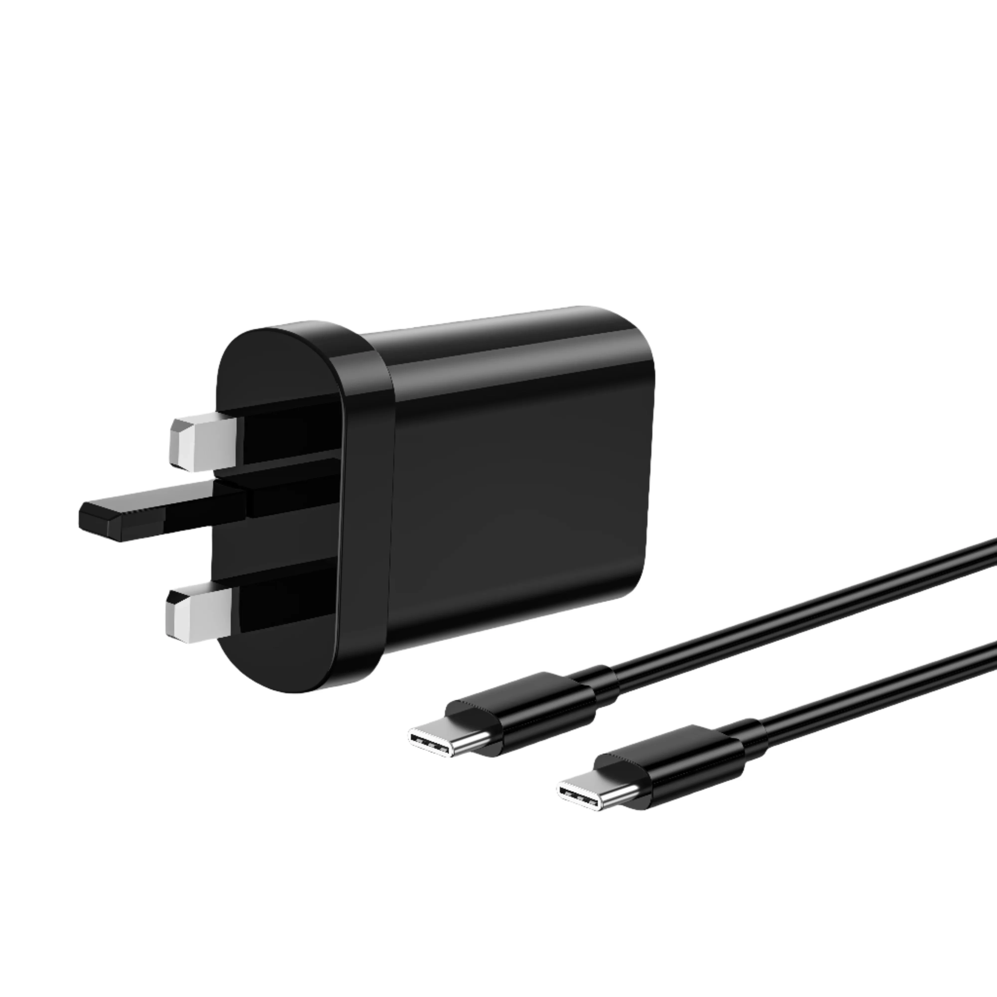 شاحن USB-C سريع 65 واط مع كابلين - Image 2